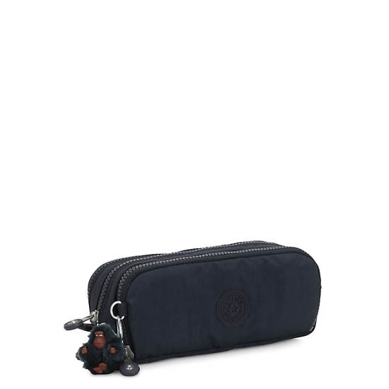 Kipling Gitroy Classic Pencil Case Bags True Blue Tonal | CA 1620HA